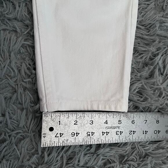 Vintage 1980s/ 1990s Denim White Guess Jeans Mom XS Grunge USA Made - Picture 10 of 14